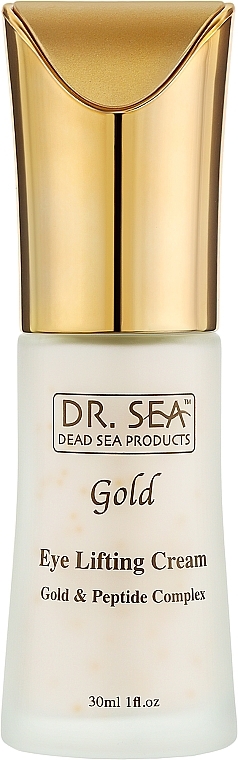 Лифтинг-крем для кожи вокруг глаз - Dr.Sea Gold & Peptide Complex Eye Lifting Cream — фото N1