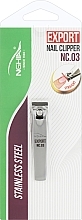 Духи, Парфюмерия, косметика Книпсер для ногтей профессиональный NC.03, 11 мм, серый - Nghia