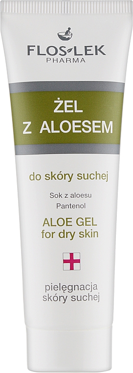 Гель для лица с Алоэ вера - Floslek Aloe Gel Dry Skin Care — фото N1
