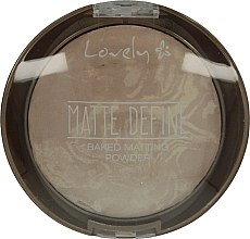 Парфумерія, косметика Запечена матувальна пудра - Lovely Matte Define Baked Matting Powder