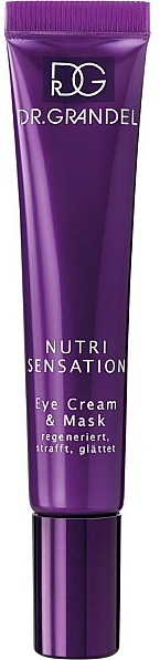 Крем-маска для кожи вокруг глаз - Dr. Grandel Nutri Sensation Eye Cream & Mask — фото N1