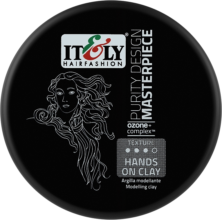Паста-глина для волос - Itely Hairfashion Design Masterpiece Hands On Clay  — фото N1