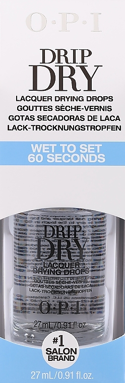 Средство для быстрого высыхания лака - OPI Drip Dry Drops — фото N1