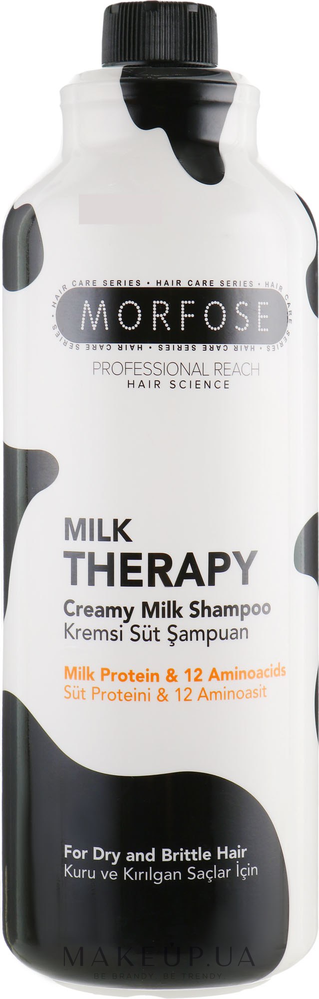 Шампунь для волос - Morfose Milk Therapy Hair Shampoo — фото 1000ml