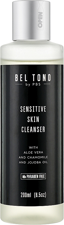 Засіб для очищення чутливої шкіри, з алое - Bel Tono Sensitive Skin Cleanser With Aloe — фото N1