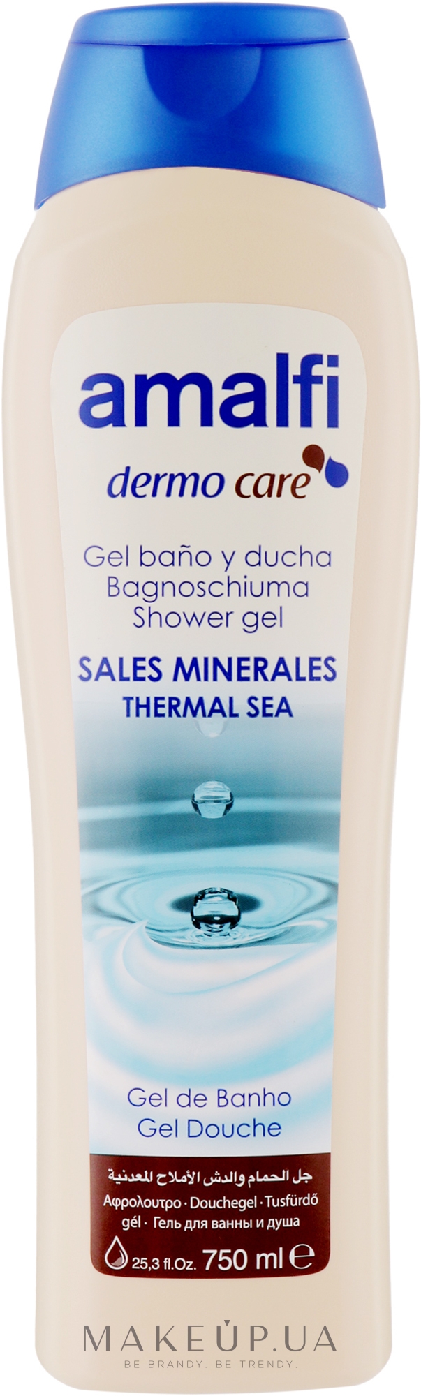 Гель для душу і ванни «Мінеральні солі» - Amalfi Mineral salts Shower Gel  — фото 750ml