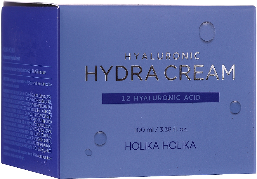 Крем для обличчя з гіалуроновою кислотою - Holika Holika Hyaluronic Hydra Cream — фото N1