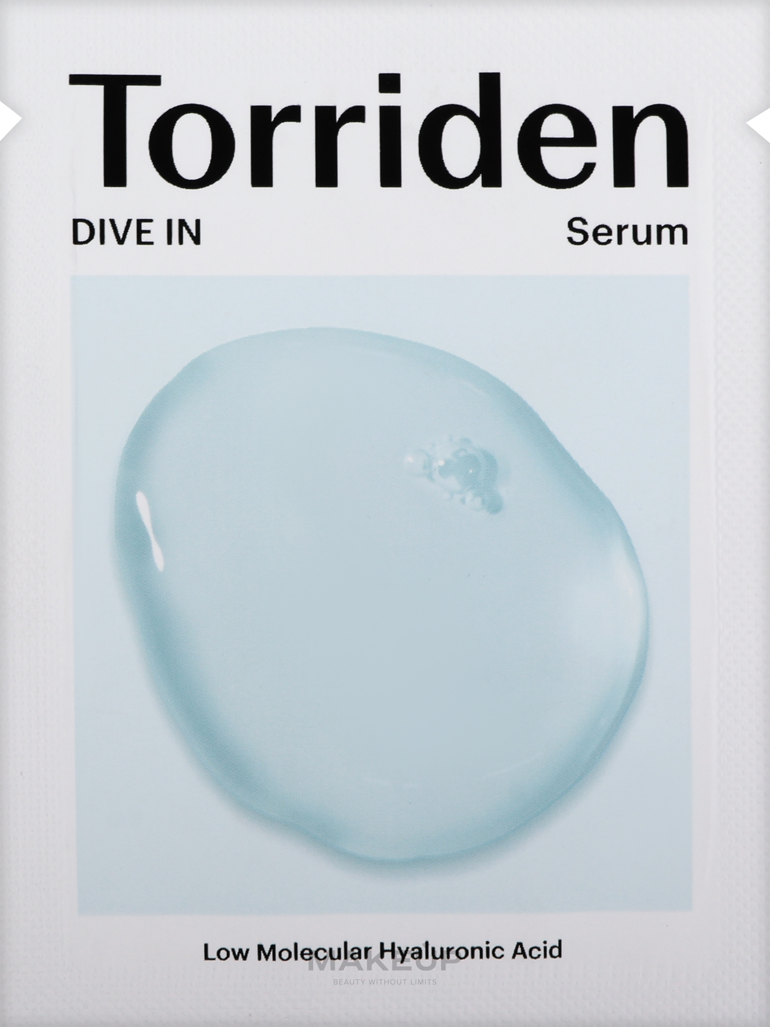 Сироватка з гіалуроновою кислотою - Torriden Dive-In Serum Low Molecule Hyaluronic Acid (пробник) — фото 2ml