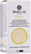 Антиоксидантна й відновлювальна сироватка для обличчя - BasicLab Esteticus Face Serum — фото N4
