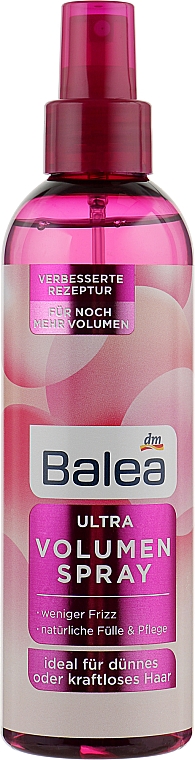 Спрей для об'єму волосся - Balea Ultra Volume Spray — фото N1