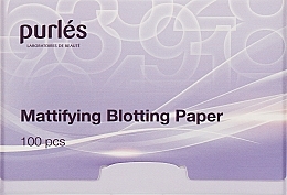 Матуючі серветки, 100 шт. - Purles 133 Mattifying Blotting Papers — фото N1
