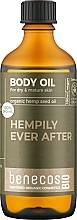 Масло для тела "Конопляное" - Benecos BIO Hempily Ever After Hemp Seed Body Oil — фото N1