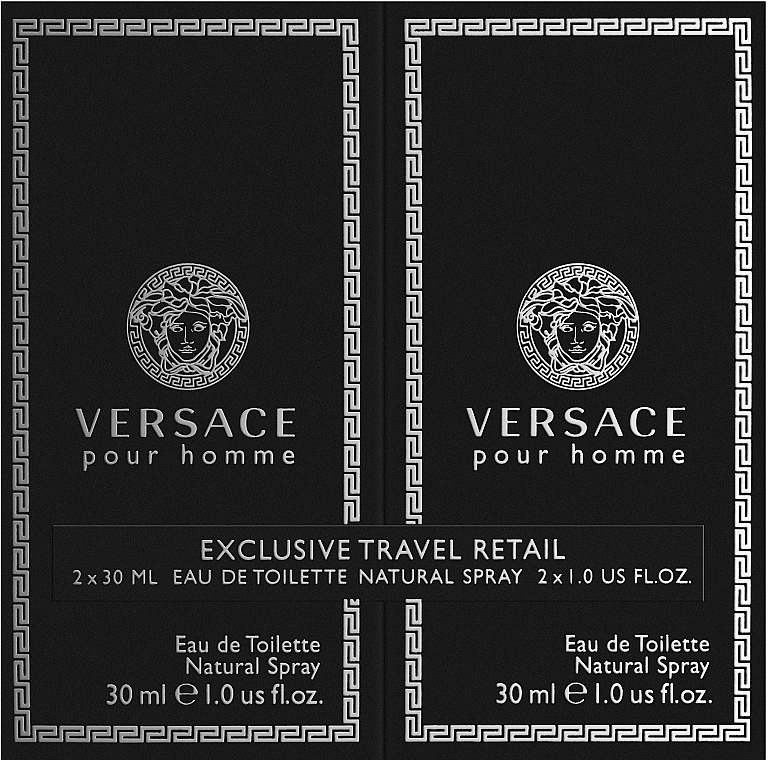 Versace Versace Pour Homme - Набор (edt/30ml + edt/30ml) — фото N1