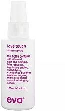 Парфумерія, косметика Спрей-блиск для волосся - Evo Love Touch Shine Spray