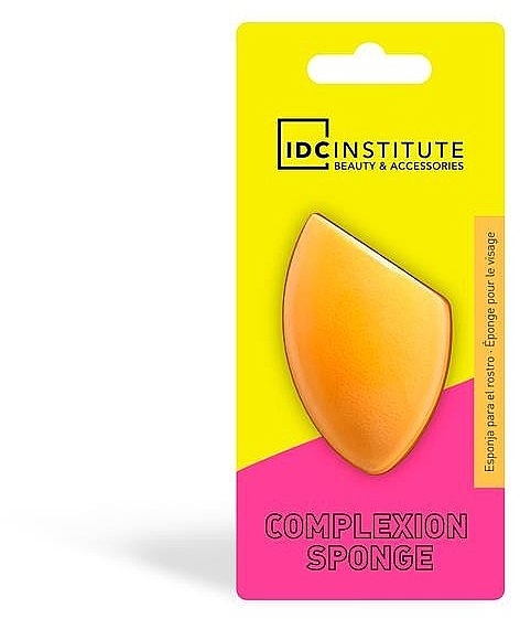 Спонж для макияжа неоновый, оранжевый - IDC Institute Complexion Sponge — фото N1