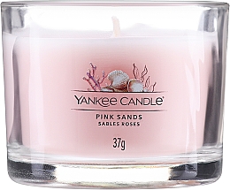Набор ароматических свечей "Розовые пески" - Yankee Candle Pink Sands (candle/3x37g) — фото N2