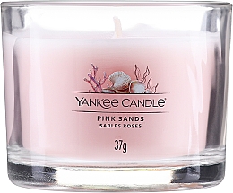 Набір ароматичних свічок "Рожеві піски" - Yankee Candle Pink Sands (candle/3x37g) — фото N2