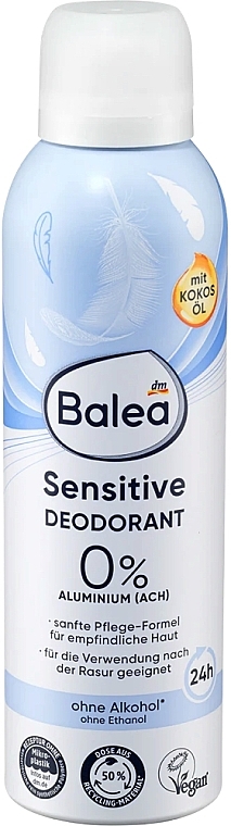 Дезодорант-антиперспирант "Sensitive" - Balea — фото N1