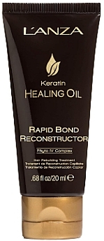 Реконструктор для интенсивного восстановления волос - L'anza Keratin Healing Oil Rapid Bond Reconstructor — фото N1