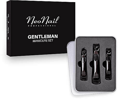 Маникюрный набор для мужчин - NeoNail Professional Gentleman Manicure Set — фото N1