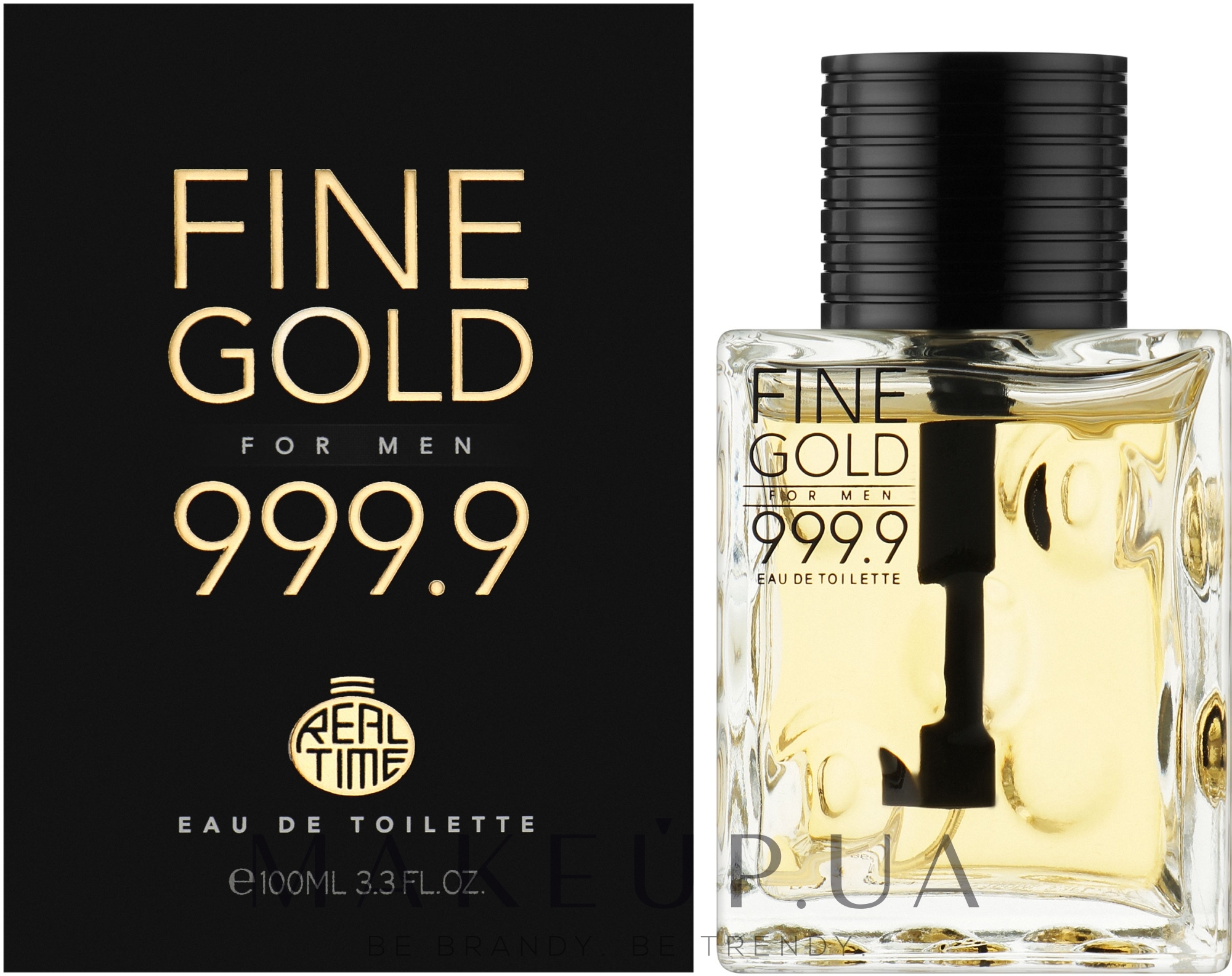 Real Time Fine Gold 999.9 - Туалетна вода — фото 100ml