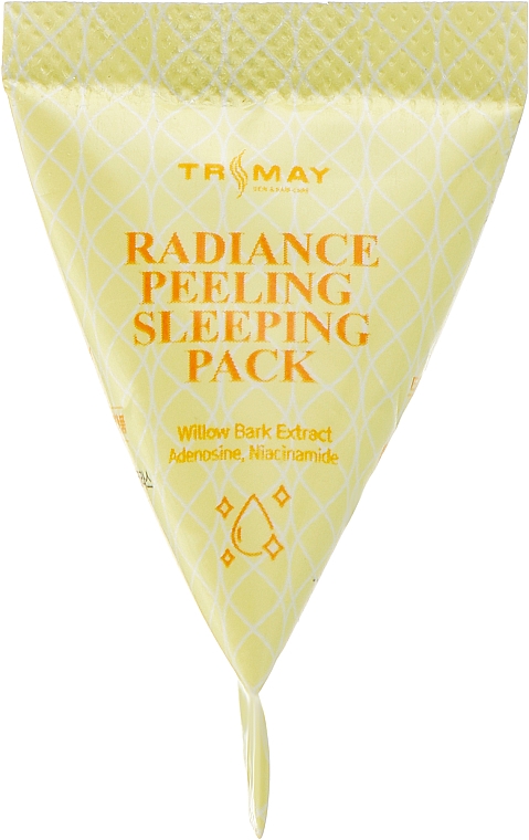 Нічна маска-пілінг для обличчя - Trimay Radiance Peeling Sleeping Pack — фото N1