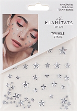 Духи, Парфюмерия, косметика Кристаллы-стразы для лица - Miami Tattoos Twinkle Stars