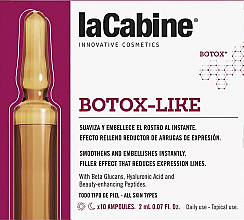 Концентрована сироватка в ампулах з ефектом ботокса - La Cabine Botox Like Ampoules — фото N1