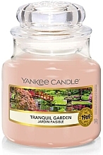 Ароматическая свеча в банке - Yankee Candle Tranquil Garden Candle — фото N2