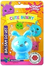 Бальзам для губ "Cute Bunny", черника - Chlapu Chlap Blueberry Lip Balm — фото N1