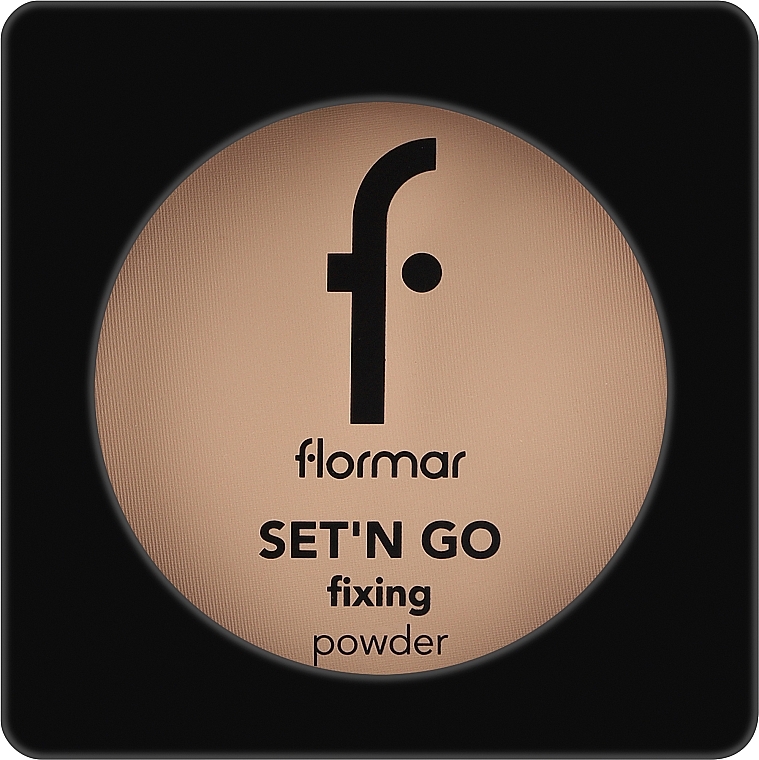 Пудра для лица фиксирующая - Flormar Set'N Go Fixing Powder — фото N2