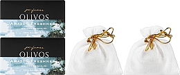 Набір - Olivos Perfumes Soap Amazon Freshness Gift Set (soap/2*250g + soap/2*100g) — фото N2