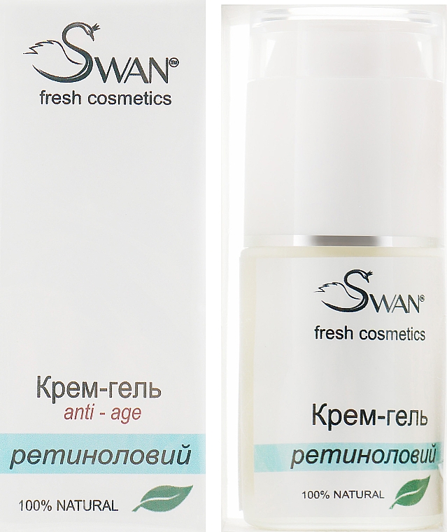 Натуральный крем-гель для кожи вокруг глаз "Ретиноловый" - Swan Eye Cream-Gel