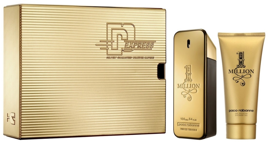 Paco Rabanne 1 Million - Набір (edt/100ml + sh/gel/100ml) — фото N1