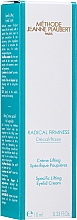 Крем-лифтинг вокруг глаз - Methode Jeanne Piaubert Radical Firmness Specific Lifting Eyelid Cream — фото N2