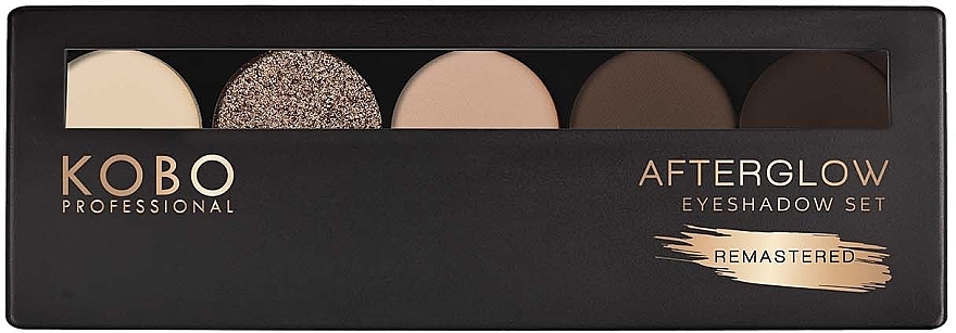 Палетка теней для век - Kobo Professional Afterglow Eyeshadow Set — фото N1