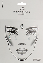 Духи, Парфюмерия, косметика Клеящиеся кристаллы для лица - Miami Tattoos Tear Drops