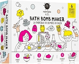 Набор "Сделай сам" - Nailmatic DIY Kit Bath Bomb Maker — фото N1