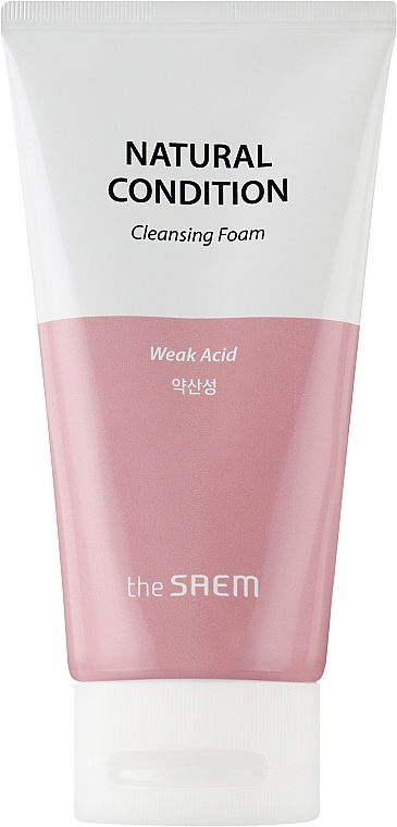 Пенка для умывания очищающая - The Saem Natural Condition Weak Acid Cleansing Foam — фото N1