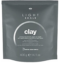 Быстродействующий отбеливающий порошок - Lisap Light Scale Clay Grey — фото N1