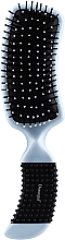 Расческа для волос 9013, светло-голубая - Donegal Cushion Hair Brush — фото N1