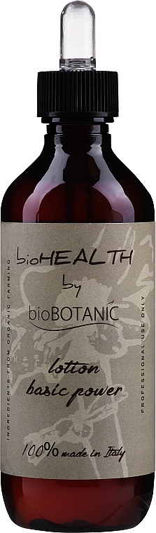 Зміцнювальний лосьйон для волосся - BioBotanic BioHealth Lotion Basic Power — фото N1