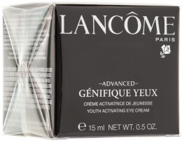 Духи, Парфюмерия, косметика Набор - Lancome Genifique Yeux (eye/cr/2*15ml)