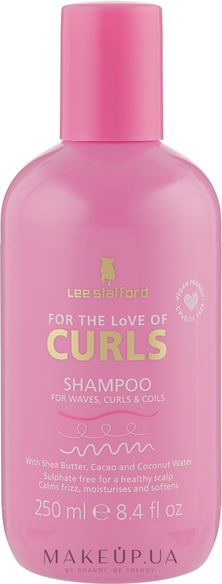 Шампунь для хвилястого й кучерявого волосся - Lee Stafford For The Love Of Curls Shampoo — фото 250ml