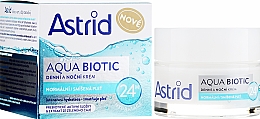 Зволожувальний крем для обличчя для нормальної шкіри - Astrid Aqua Biotic Day Face Cream — фото N1