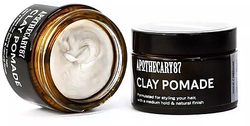 Помада для укладки волос c глиной - Apothecary 87 Clay Pomade — фото N2