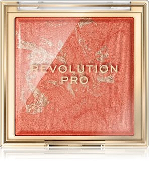 Рум'яна з ефектом сяйва - Revolution Pro Powder Blush Lustre Blusher — фото N1