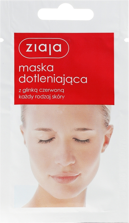 Маска для обличчя "Киснева" з червоною глиною - Ziaja Face Mask — фото N1