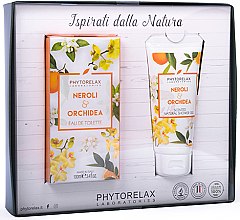 Духи, Парфюмерия, косметика УЦЕНКА Набор - Phytorelax Laboratories Neroli & Orchidea (edt/100ml + s/g/100ml) *