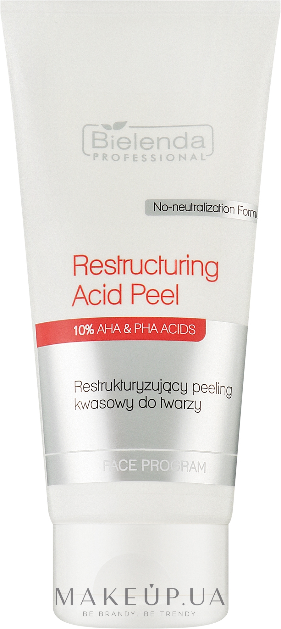 Реструктурувальний кислотний пілінг для обличчя - Bielenda Professional Restructuring Acid Peel — фото 150g